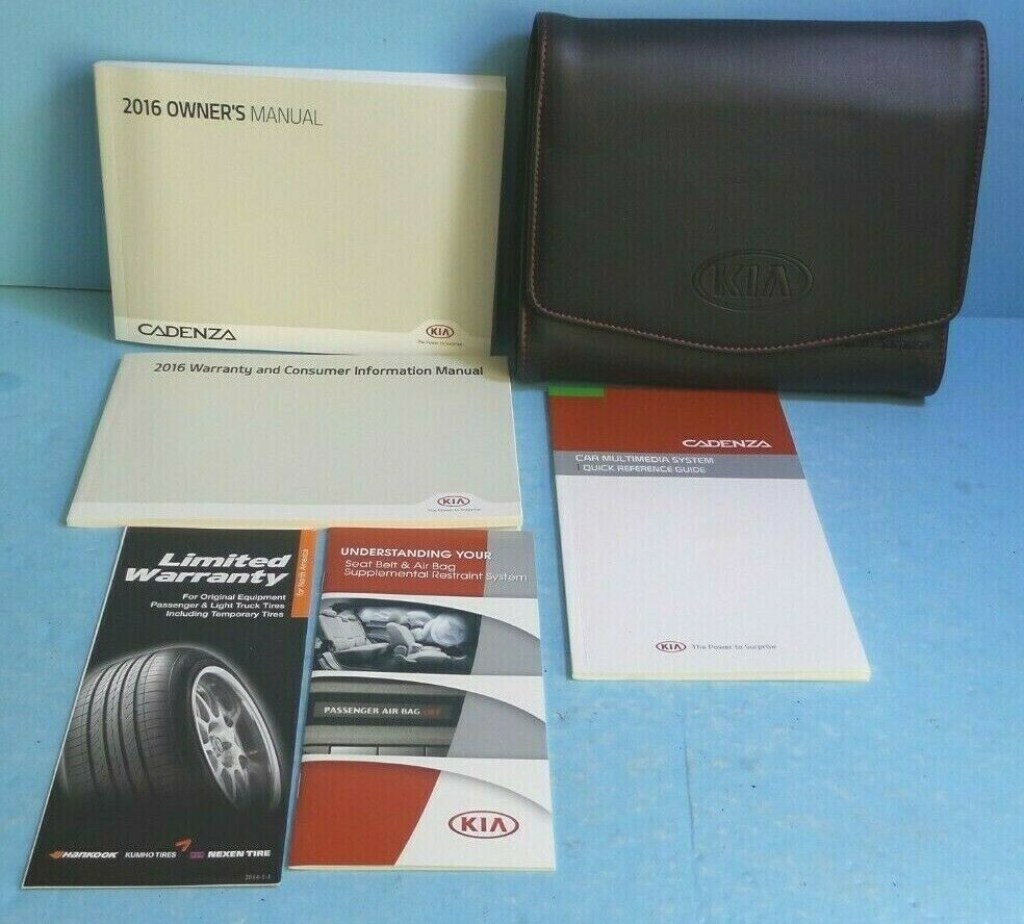 Picture of: 20 Kia Cadenza owners manual