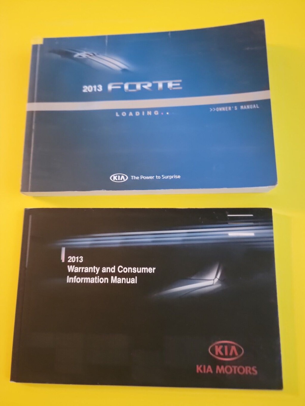 Picture of: 20 KIA FORTE Owners Manual Guide Handbook OEM Set
