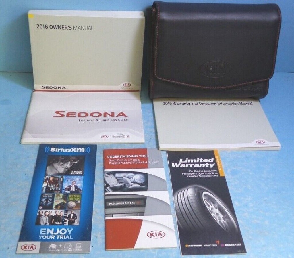 Picture of: 20 Kia Sedona owners manual  eBay