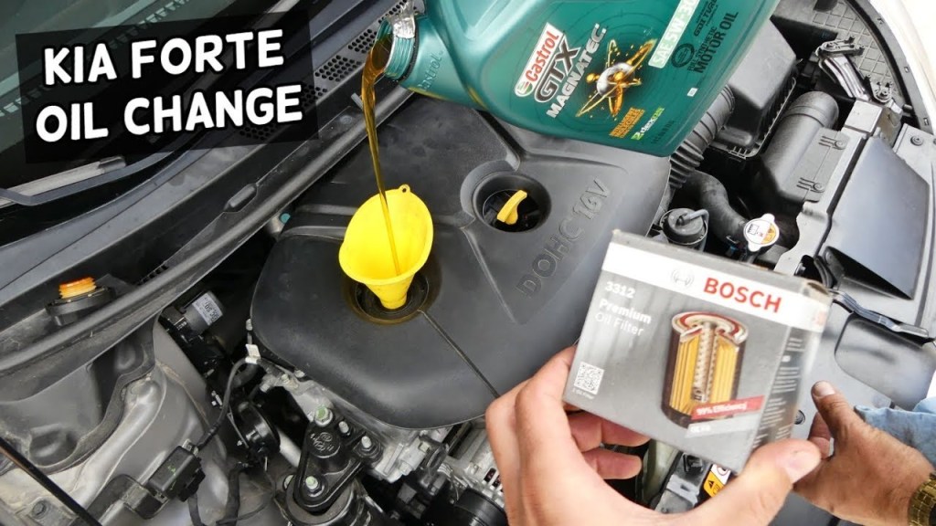 Picture of: HOW TO CHANGE ENGINE OIL ON KIA FORTE