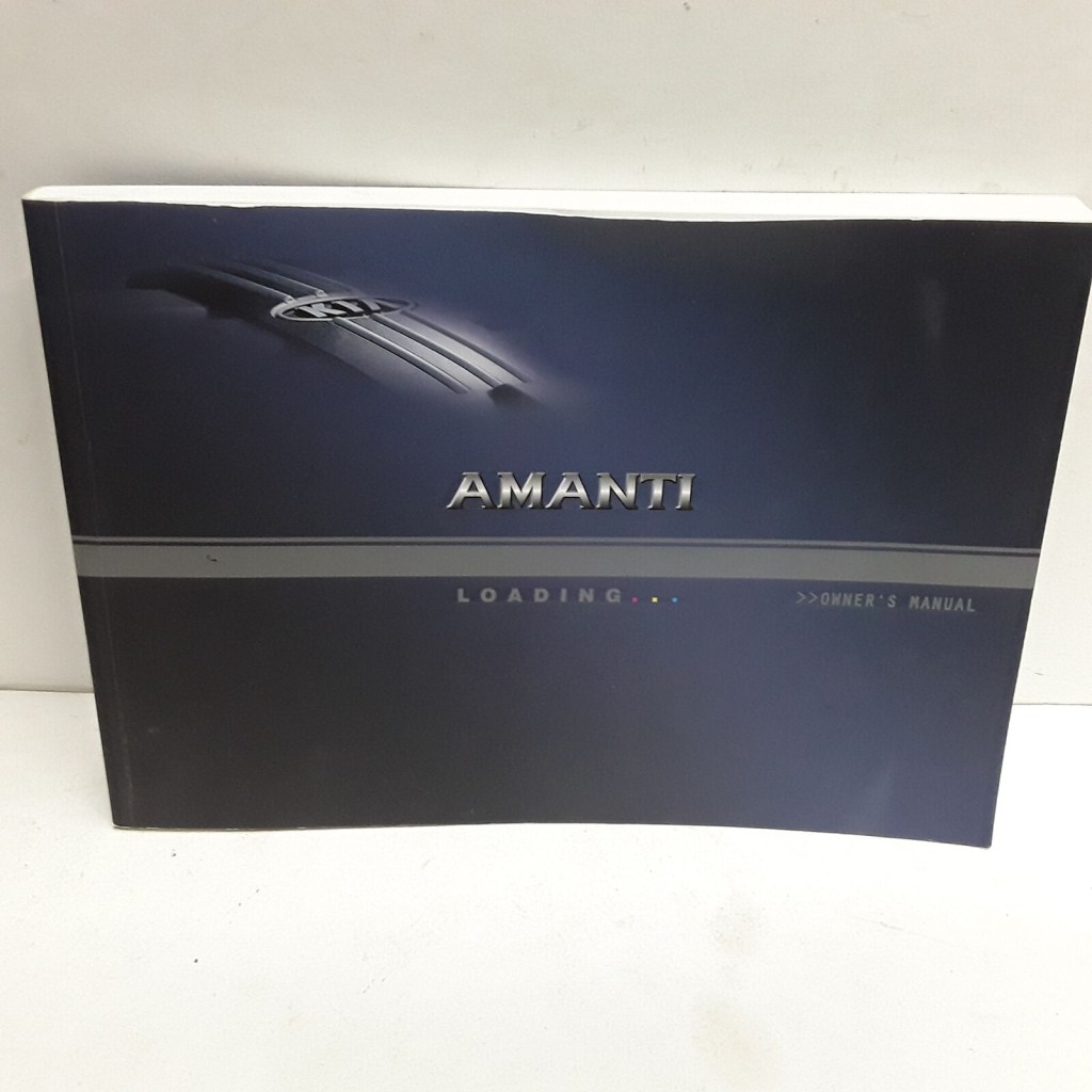 Picture of: Kia Amanti Owners Manual