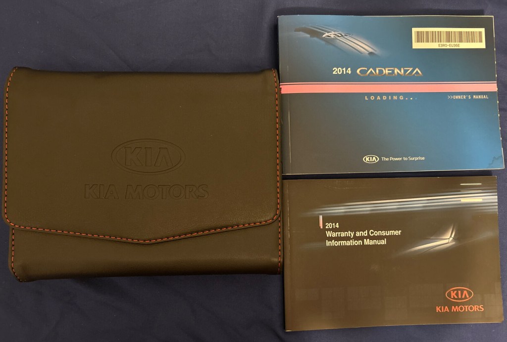 Picture of: Kia Cadenza  Owner’s Manual