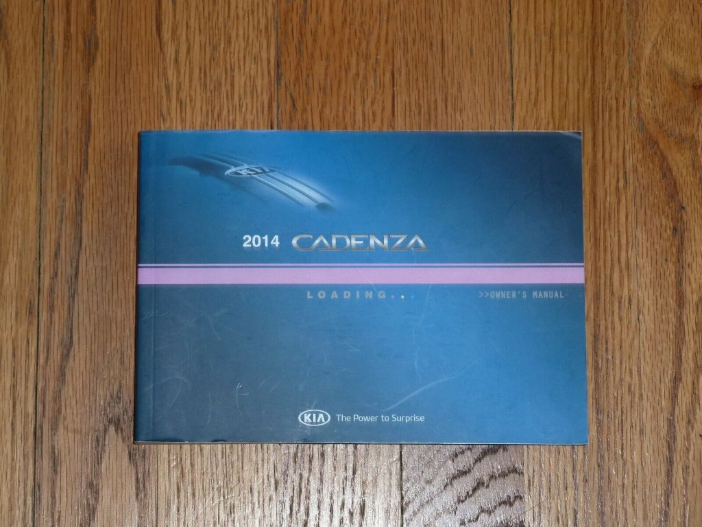 Picture of: Kia Cadenza Owners Manual Free Shipping