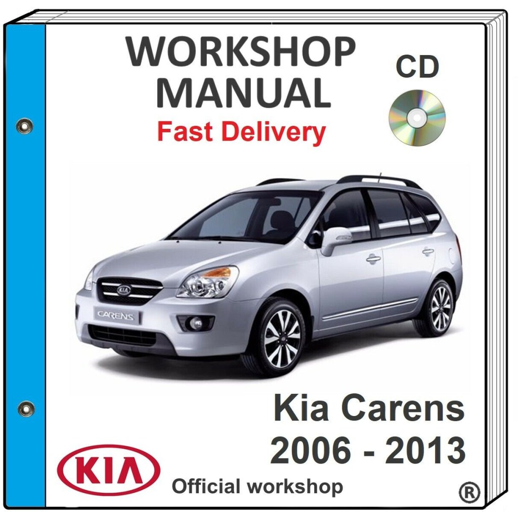 Picture of: KIA CARENS        SERVICE REPAIR WORKSHOP  MANUAL CD