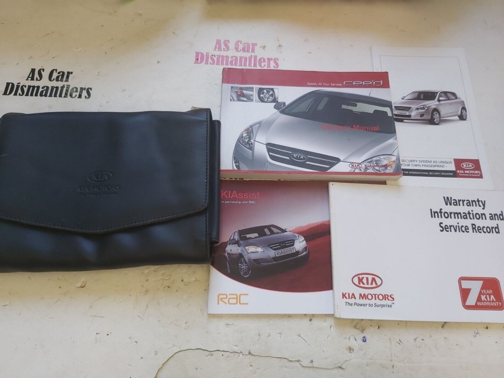 Picture of: Kia ceed  owners manual handbook G#E  eBay