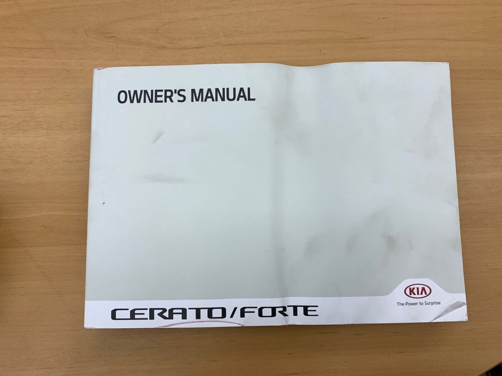 Picture of: Kia Cerato/Forte  owners manual  eBay