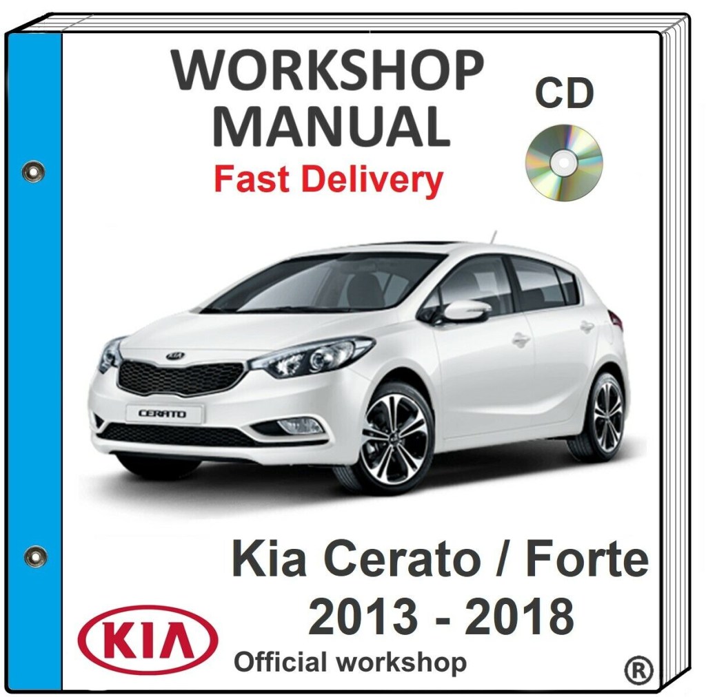 Picture of: KIA CERATO FORTE       SERVICE REPAIR WORKSHOP  MANUAL CD