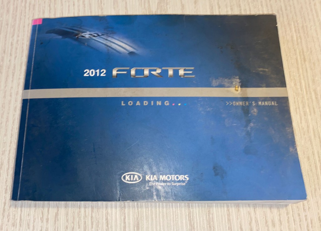 Picture of: Kia Forte Owners Manual Book Only No Case L  eBay