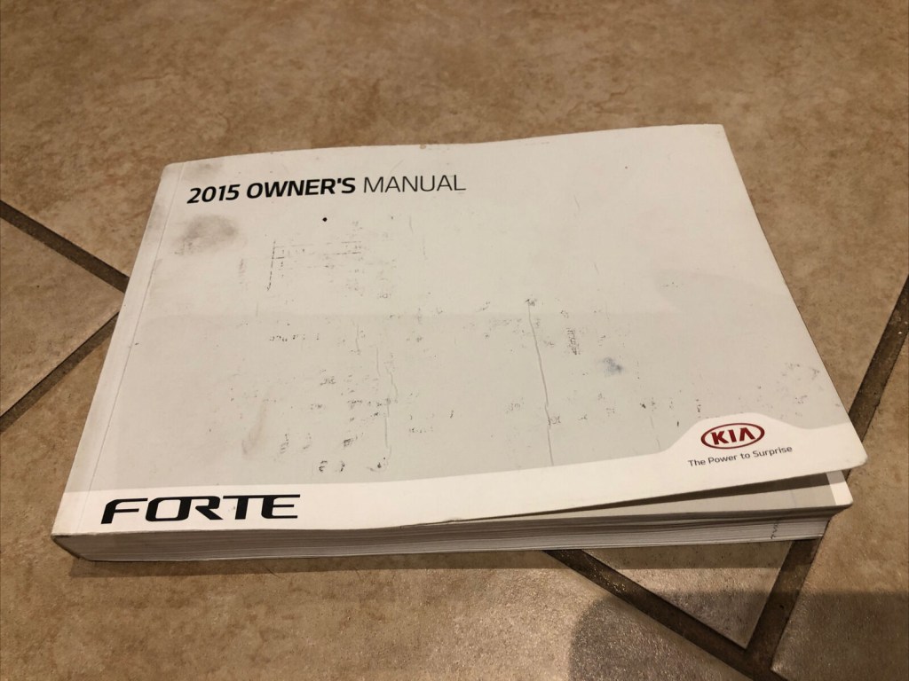 Picture of: kia forte owners manual  eBay