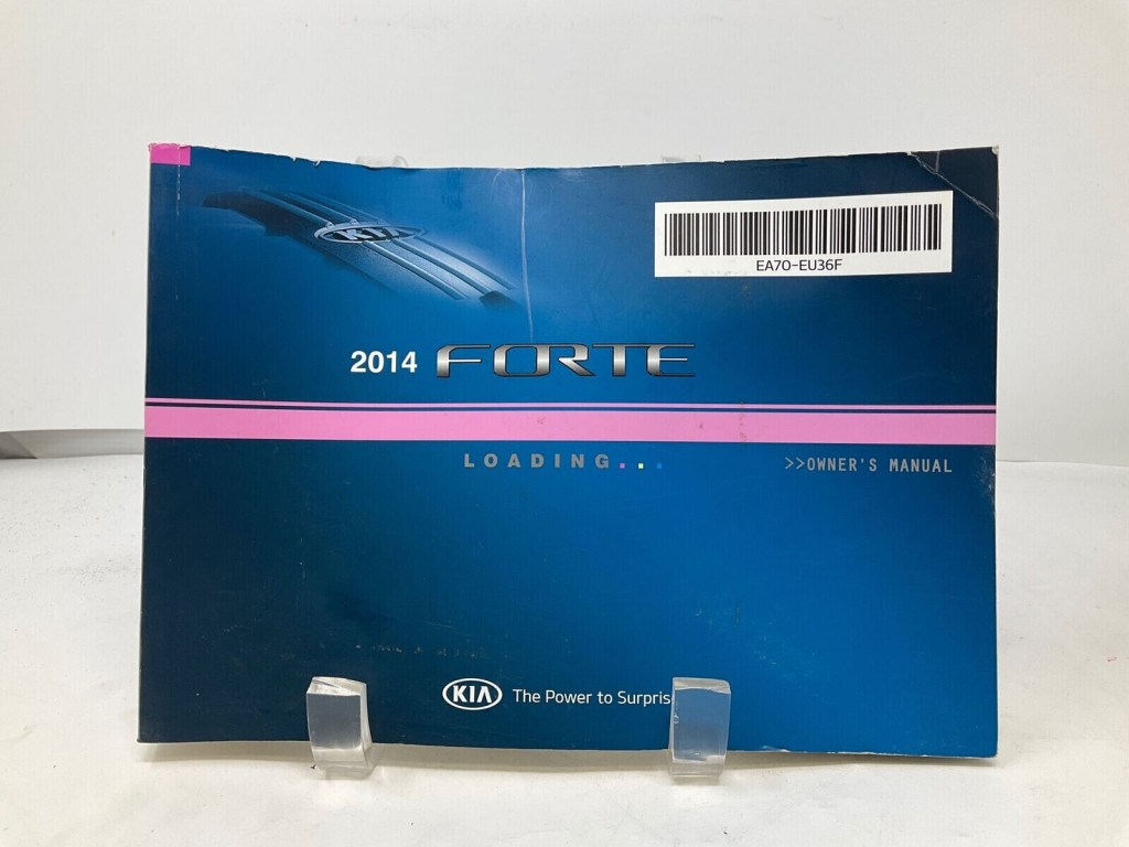 Picture of: Kia Forte Owners Manual Handbook Set OEM AB  eBay