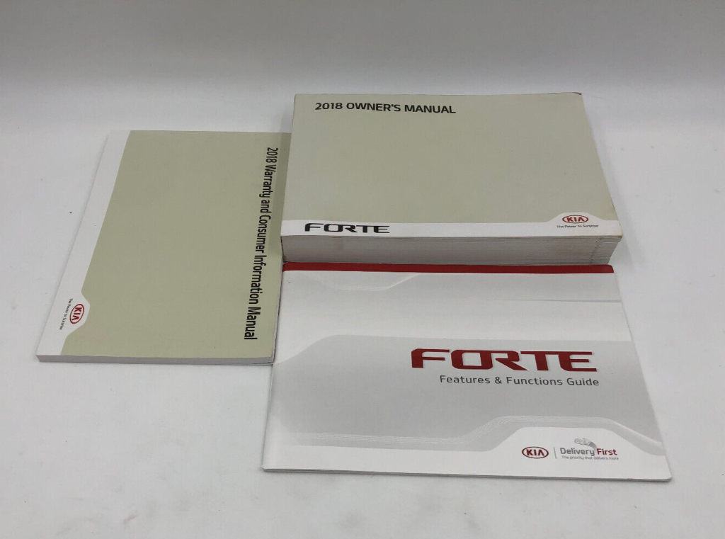 Picture of: Kia Forte Owners Manual Handbook Set OEM KB  eBay