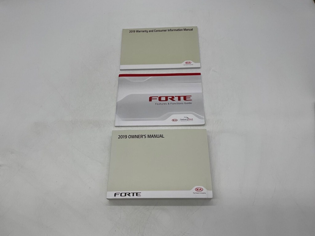 Picture of: Kia Forte Owners Manual Handbook Set OEM LB