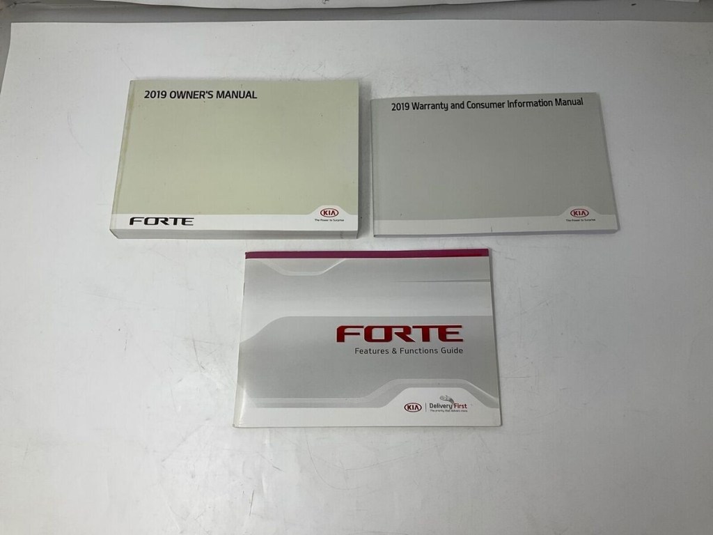 Picture of: Kia Forte Owners Manual Handbook Set OEM LB