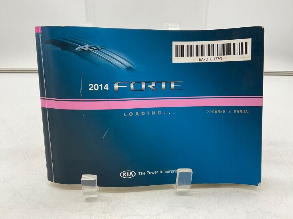 Picture of: Kia Forte Owners Manual OEM LB314  eBay