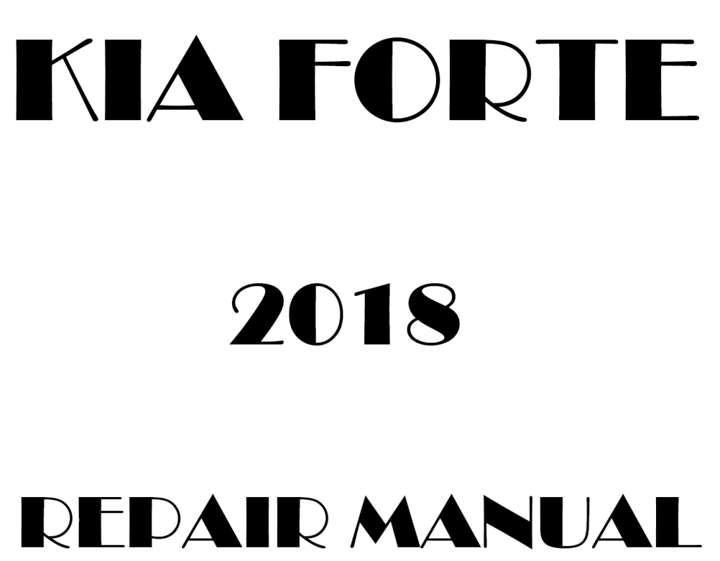 Picture of: Kia Forte repair manual