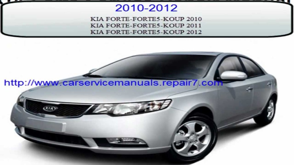 Picture of: Kia Forte    Workshop Service Repair Manual