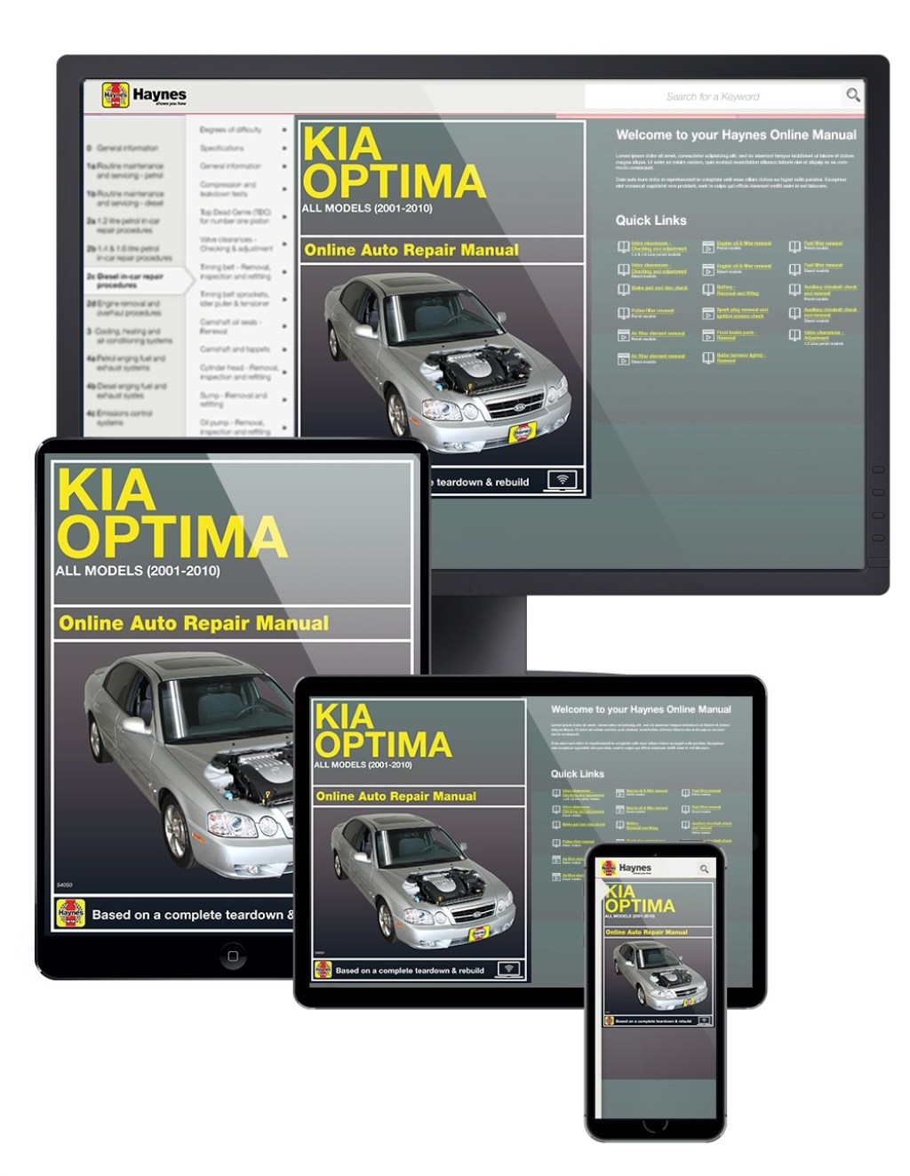 Picture of: Kia Optima (-) Haynes Online Manual