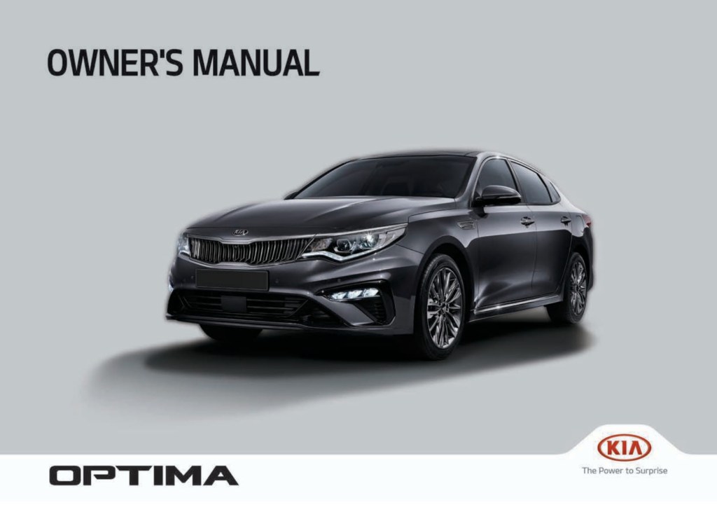 Picture of: – Kia Optima Owner’s Manual  English – Carmanuals