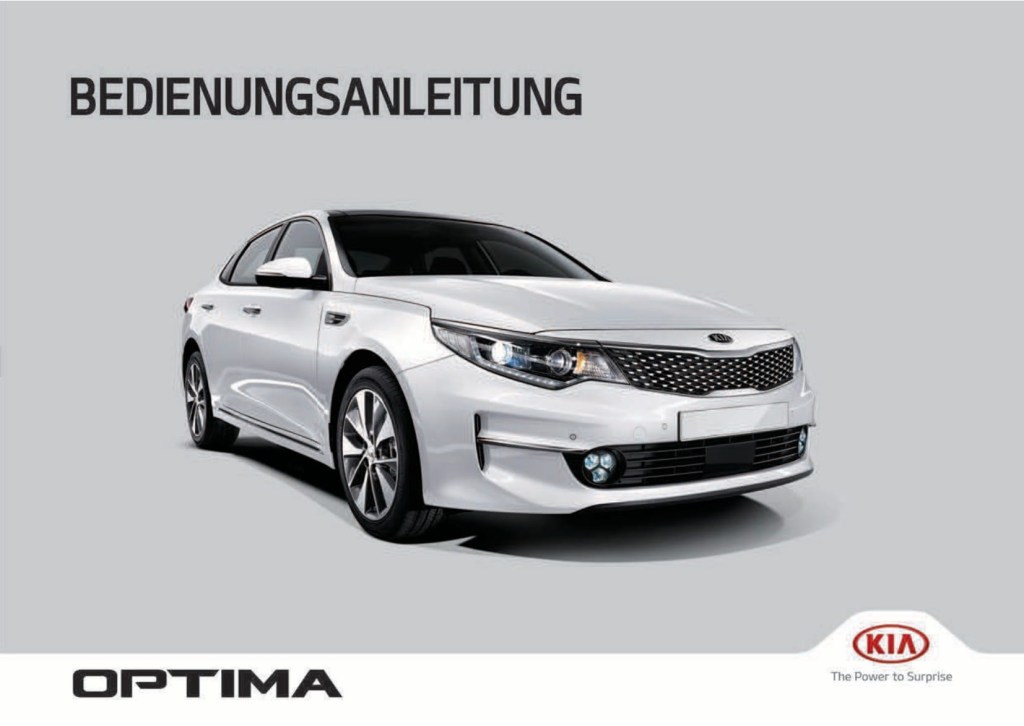 Picture of: – Kia Optima Owner’s Manual  German – Carmanuals