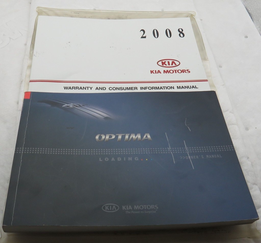 Picture of: Kia Optima Owner’s Manual