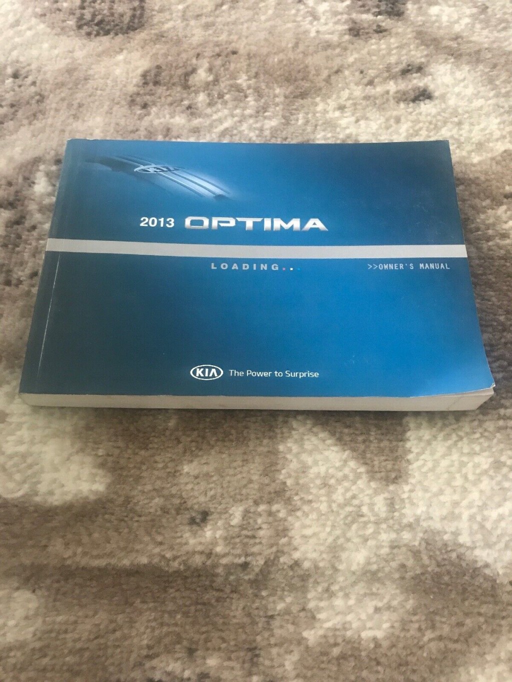 Picture of: Kia Optima Owners Manual OEM Free Shipping