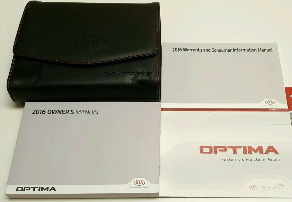 Picture of: KIA OPTIMA OWNERS MANUAL USER GUIDE EX SXL LX SX T LIMITED I .L