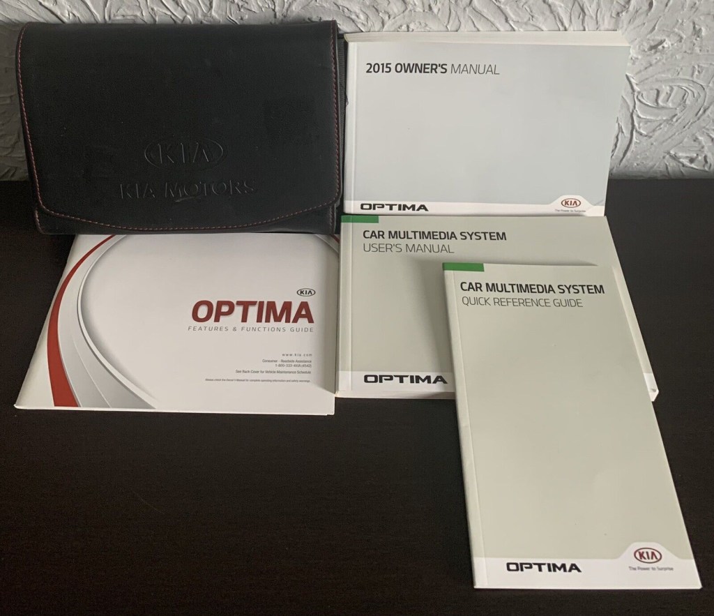 Picture of: KIA OPTIMA OWNERS MANUAL ” YEARS ON EBAY”