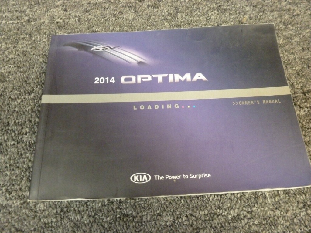 Picture of: Kia Optima Sedan Owner Owner’s Manual User Guide LX EX SX SXL Turbo   eBay