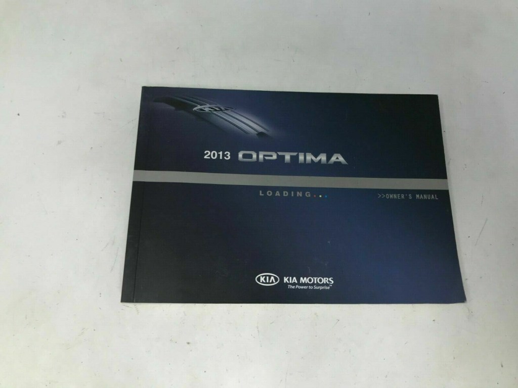 Picture of: Kia Optima Sedan Owners Manual Handbook OEM HB  eBay