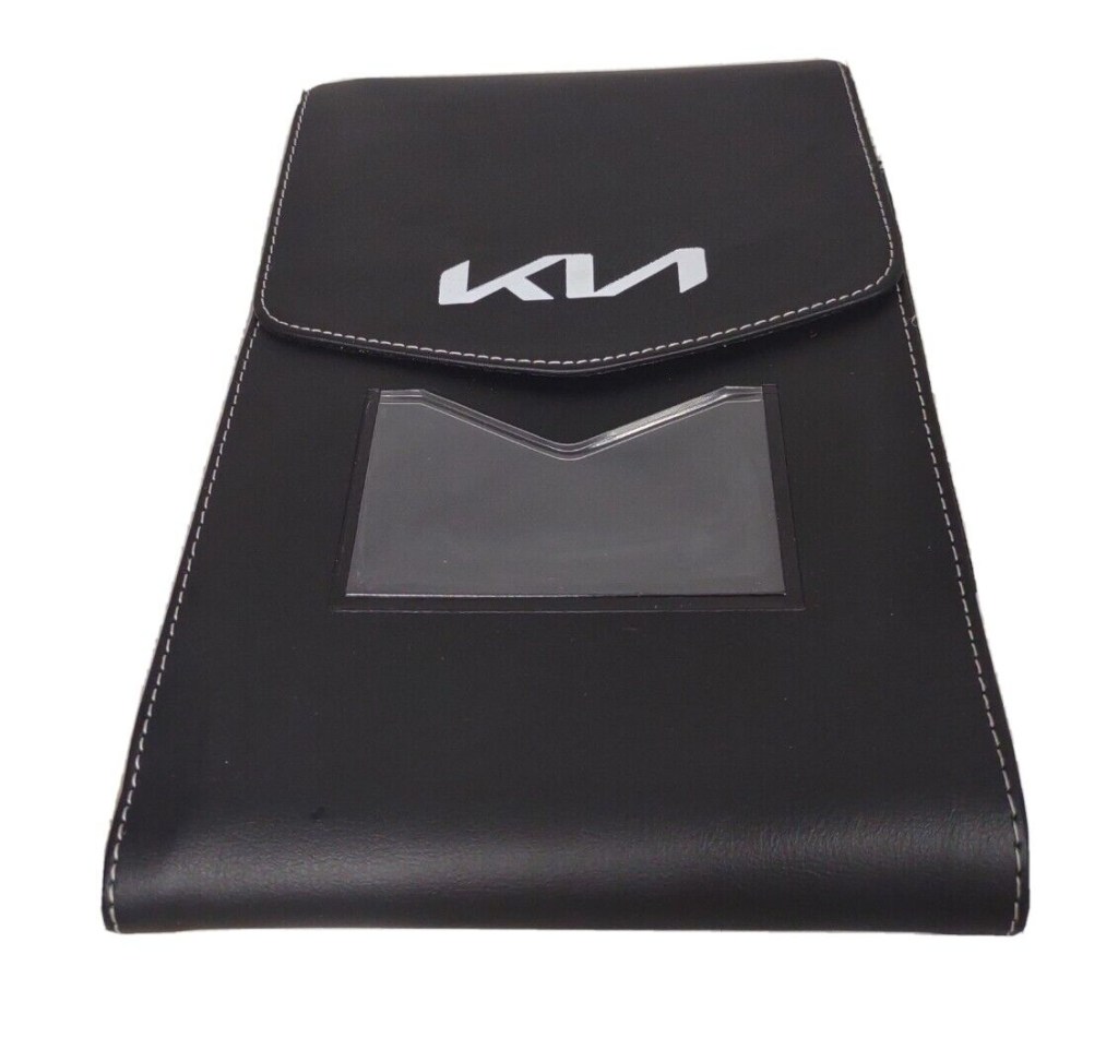 Picture of: KIA  Owners Manual Case Holder Pouch OEM Black