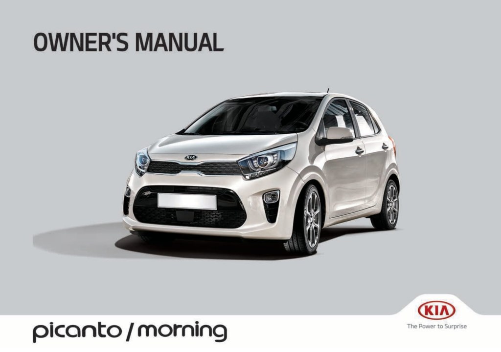 Picture of: Kia Picanto Betriebsanleitung –