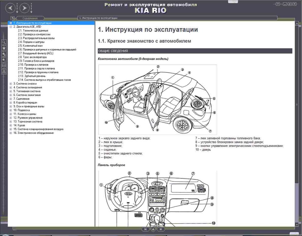 Picture of: KIA Rio (AE, AD) multimedia service manual