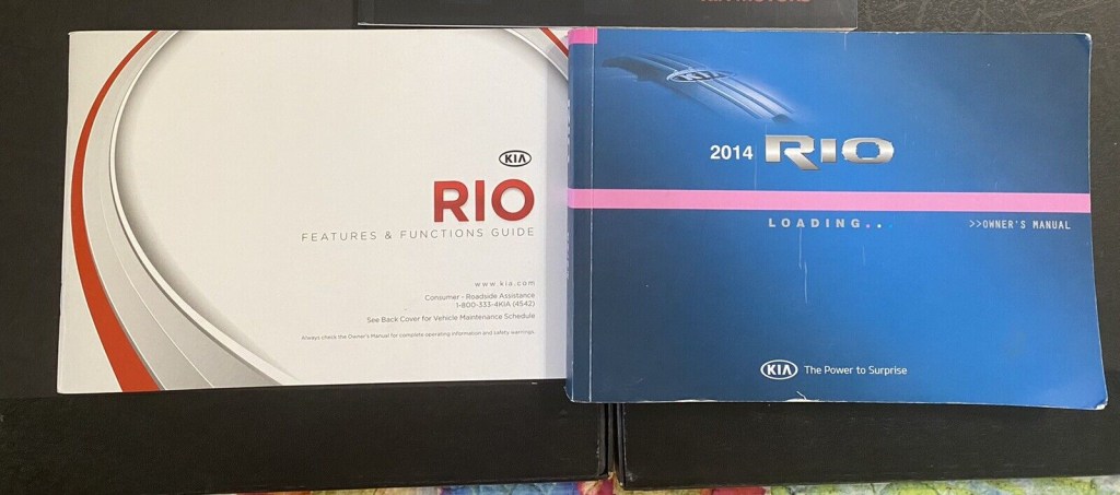 Picture of: Kia Rio Owner’s Manual & Features and Functions Guide