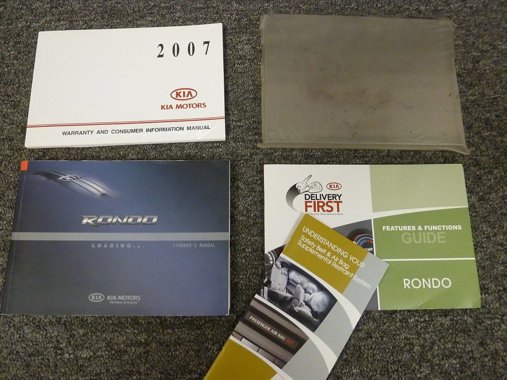 Picture of: Kia Rondo Wagon Owner Owner’s Manual User Guide LX EX .L