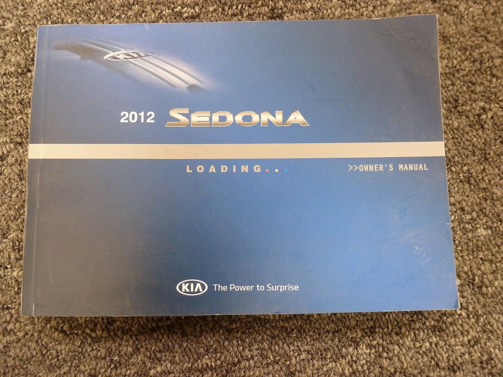 Picture of: Kia Sedona Minivan Owner Owner’s Manual User Guide Book LX EX
