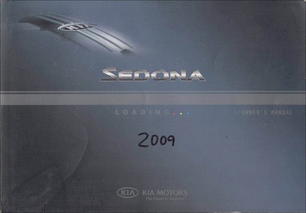 Picture of: Kia Sedona Owner’s Manual Original