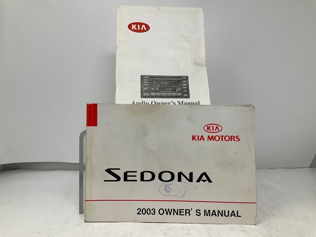 Picture of: Kia Sedona Owners Manual OEM IB  eBay