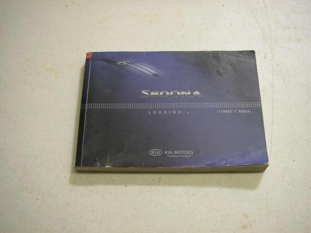 Picture of: Kia Sedona owners manual
