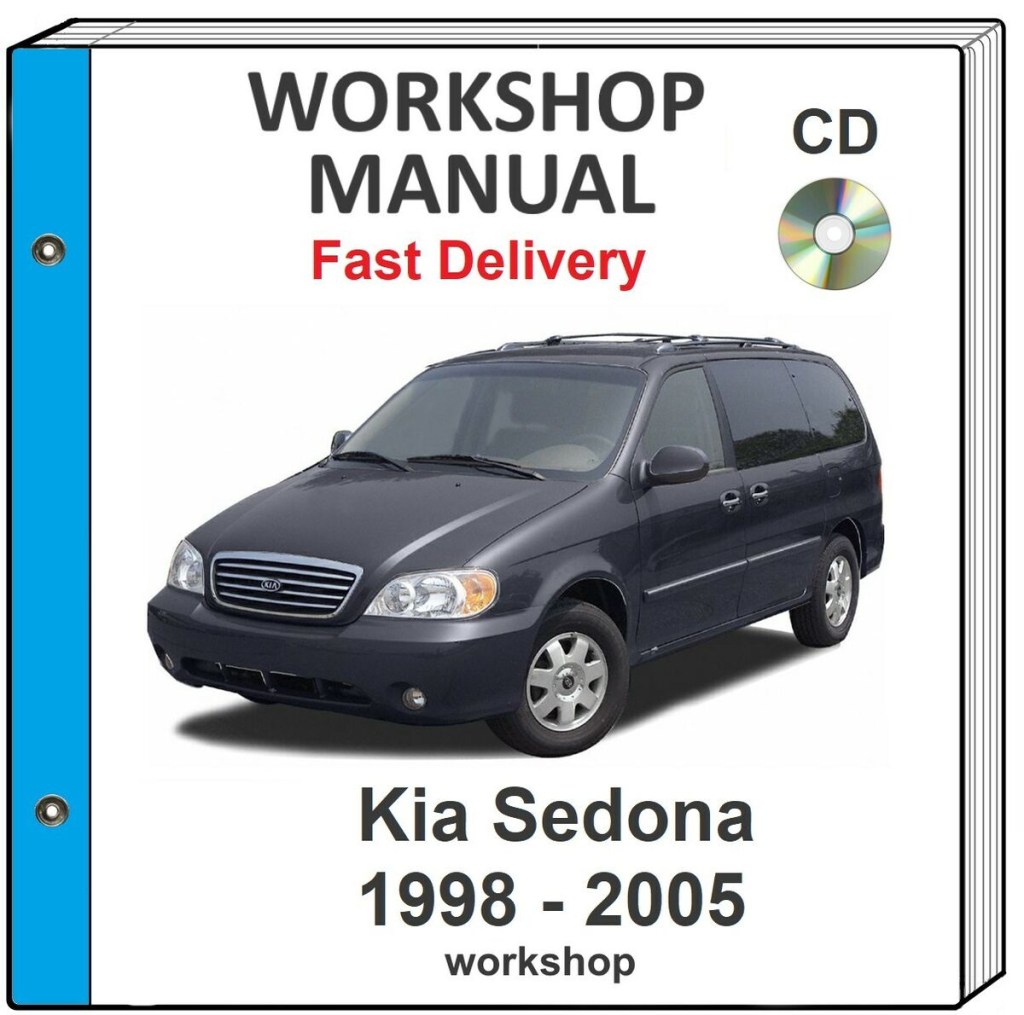 Picture of: KIA SEDONA        SERVICE REPAIR WORKSHOP  MANUAL CD