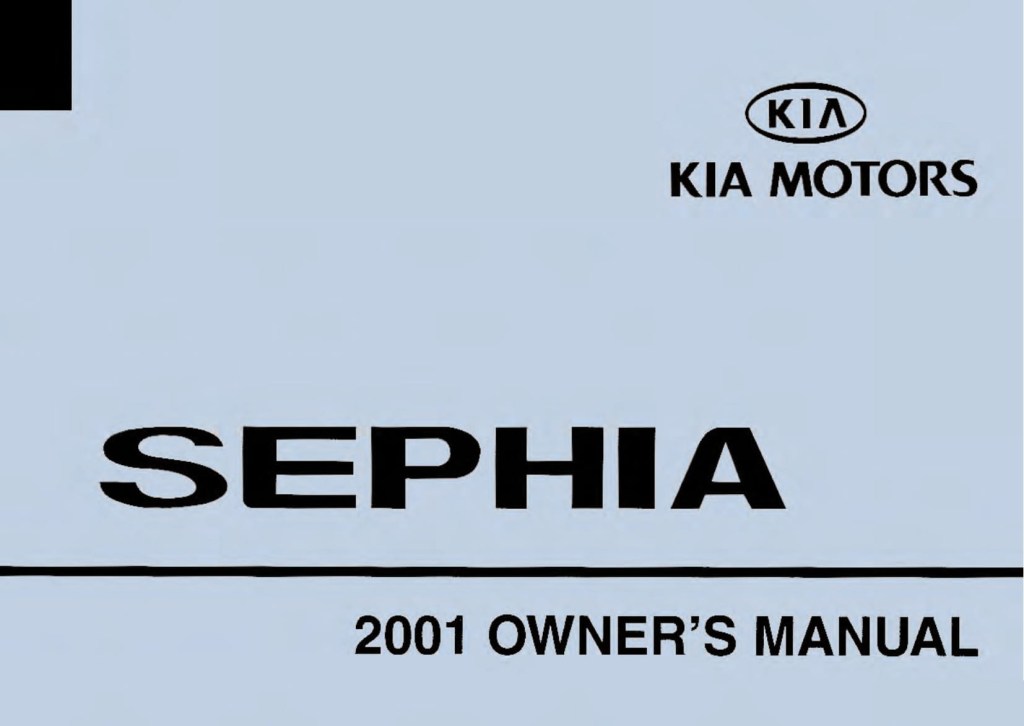 Picture of: – Kia Sephia Manual Owner’s Manual  German