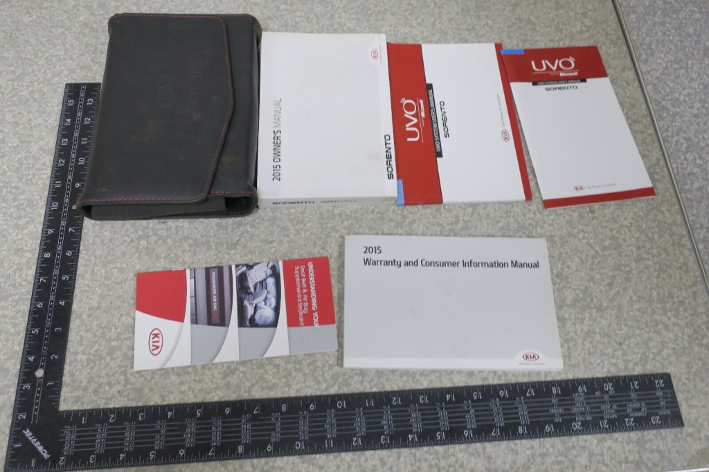 Picture of: KIA SORENTO NAVIGATION OWNER’S MANUAL SET BOOK -FREE SHIPPING  -OM  eBay