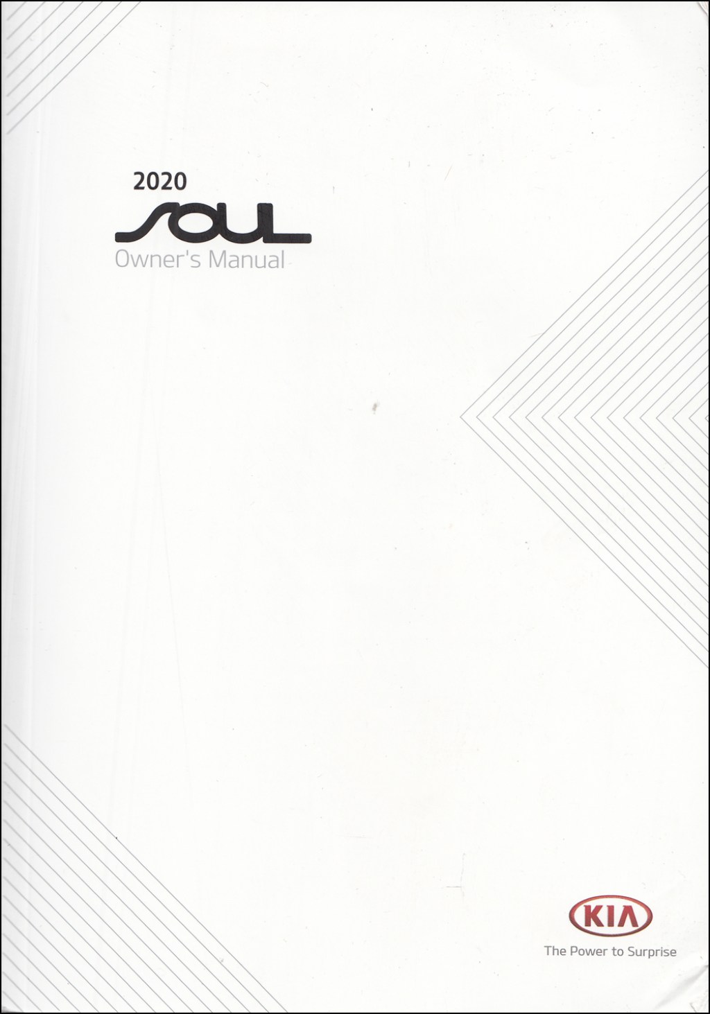 Picture of: Kia Soul Owner’s Manual Original Package with Case and Pamphlets