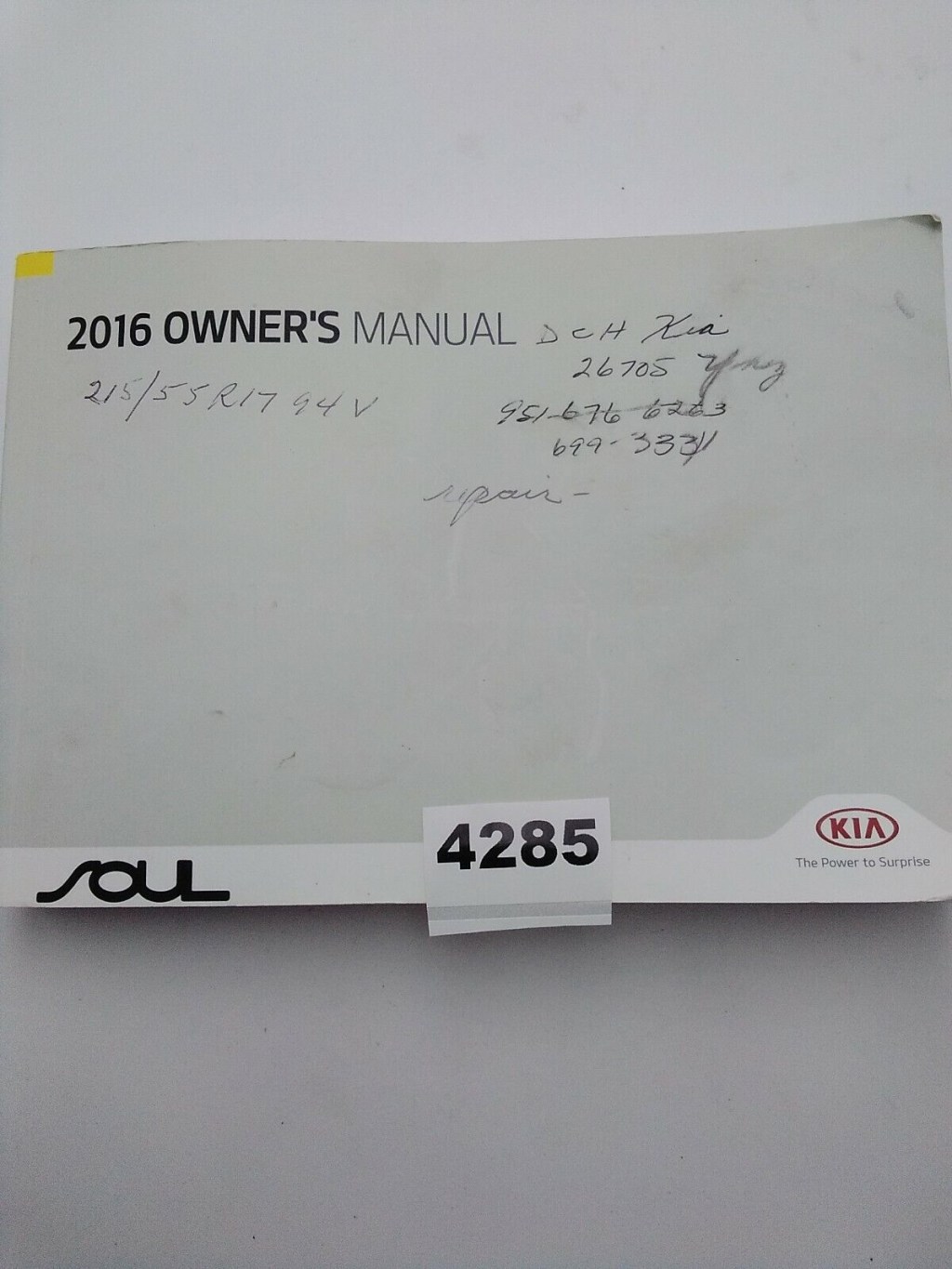 Picture of: Kia Soul Owners Manual