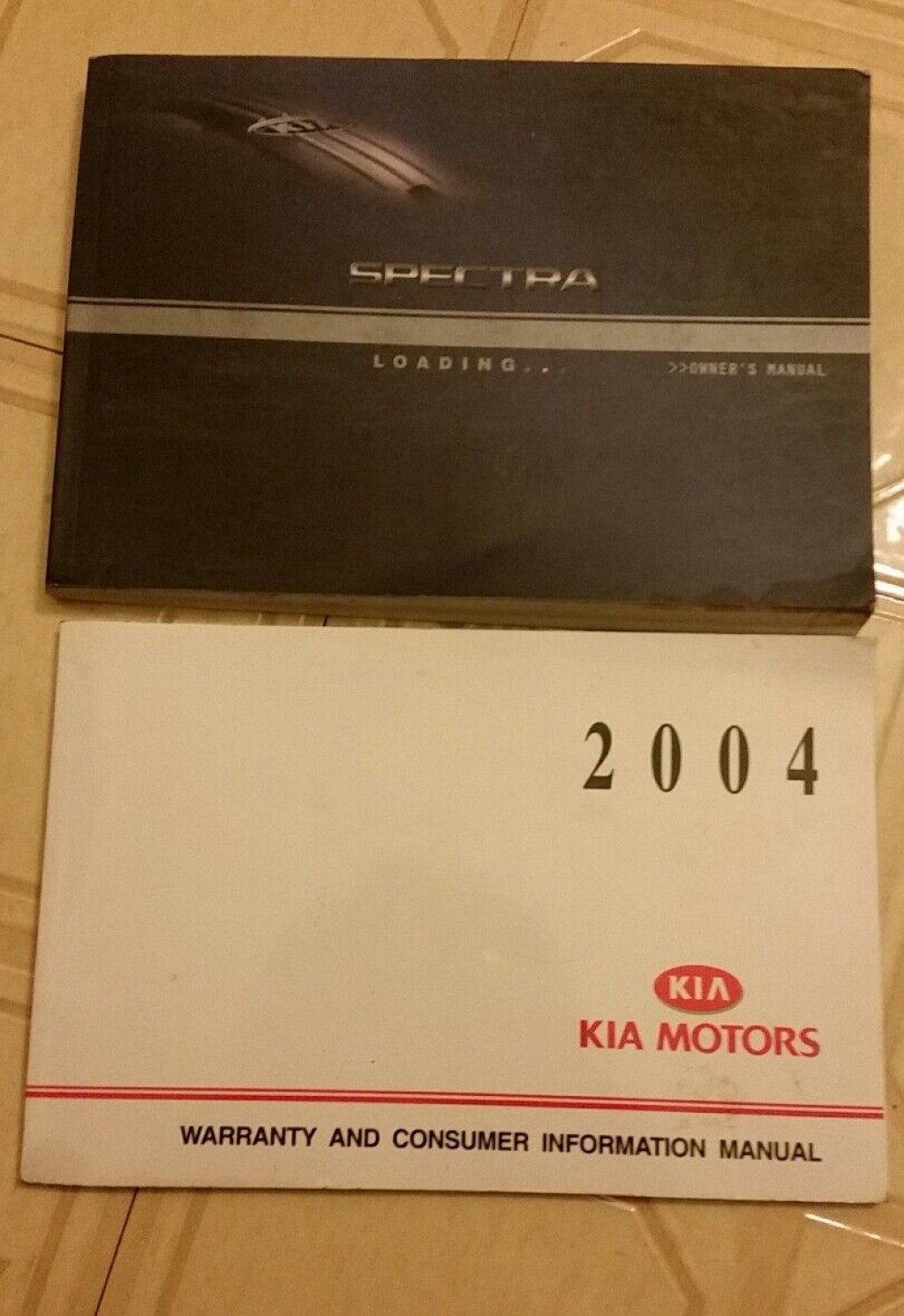 Picture of: Kia Spectra Owners Manual Guide Book