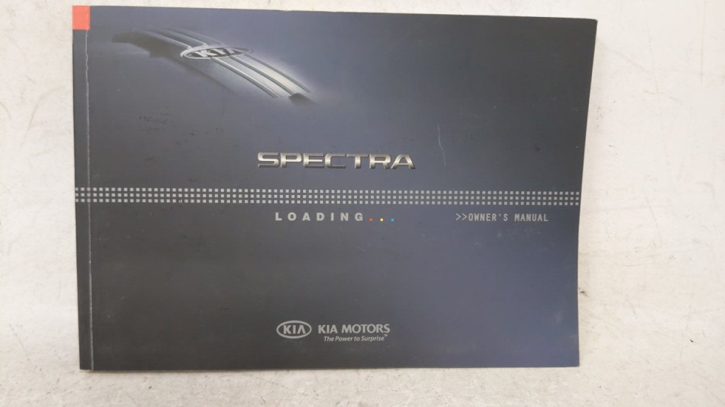 Picture of: Kia Spectra Owners Manual  Oemusedautoparts