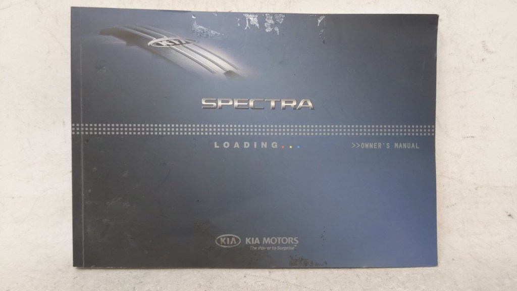 Picture of: Kia Spectra Owners Manual  Oemusedautoparts