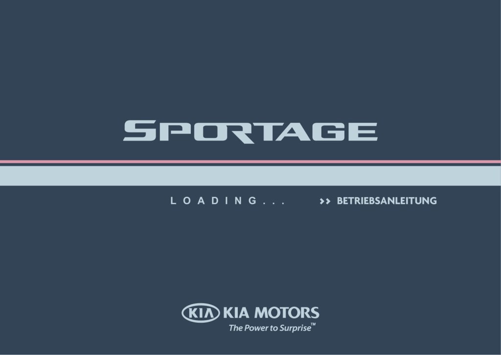 Picture of: Kia Sportage Bedienungsanleitung  –  – Carmanuals