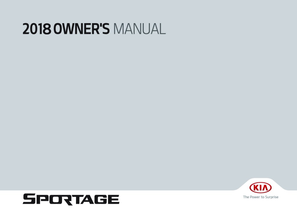 Picture of: Kia Sportage owners manual – OwnersMan