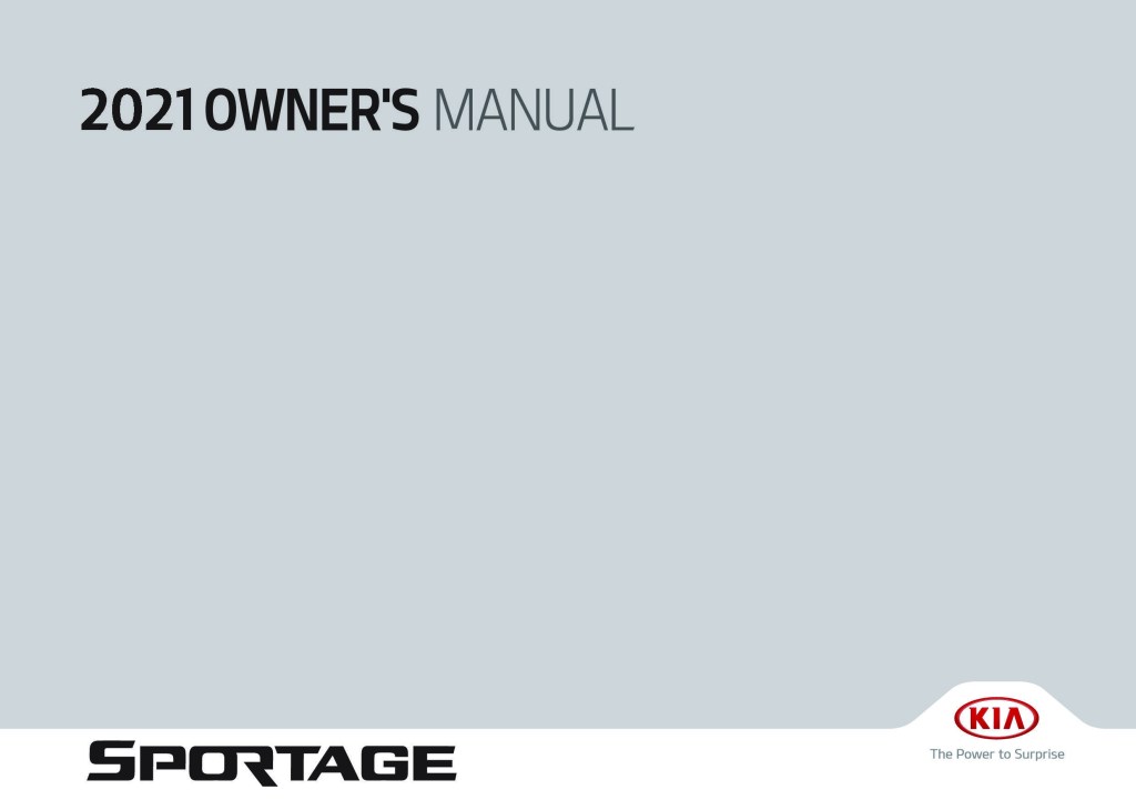 Picture of: Kia Sportage owners manual – OwnersMan