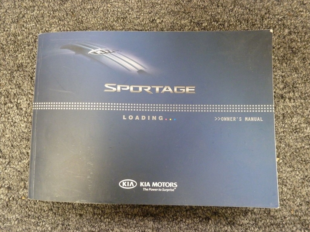 Picture of: Kia Sportage SUV Owner Owner’s Manual User Guide Book LX EX SX